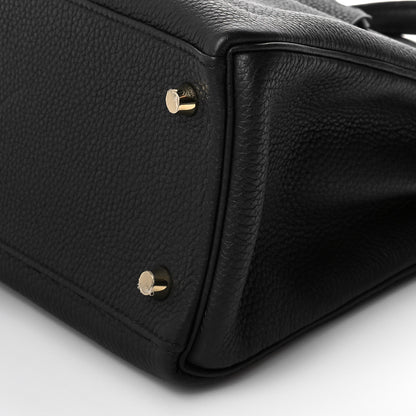 Hermes Togo Kelly Retourne 32 Black 9 of 14