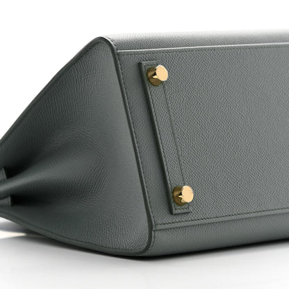 Hermes Epsom Birkin Sellier 25 Vert Amande 9 of 17