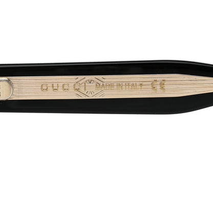 Gucci Acetate Round Sunglasses GG1081S Black 6 of 7