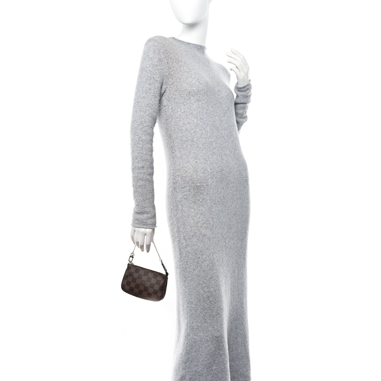 Louis Vuitton Damier Ebene Mini Pochette Accessories 2 of 10