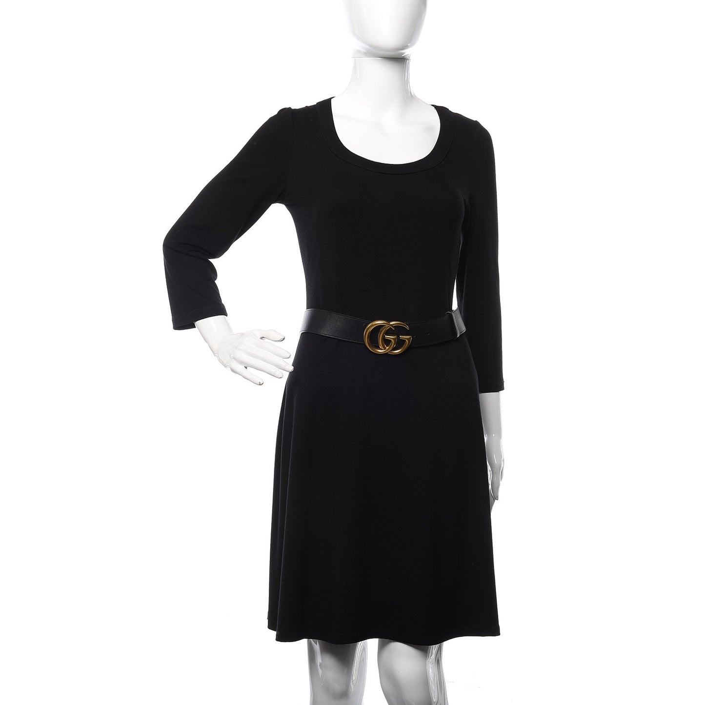 Calfskin Double G 40mm Belt 90 36 Black