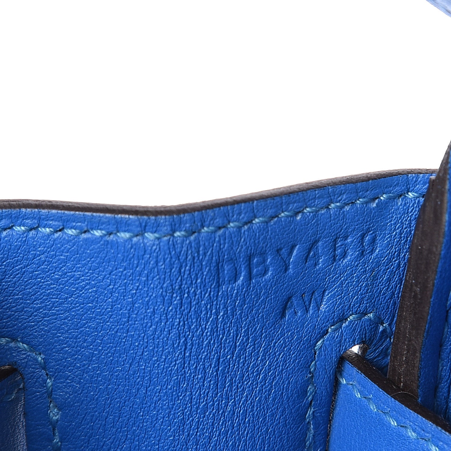 Hermes Swift Birkin 25 Bleu Hydra 7 of 7