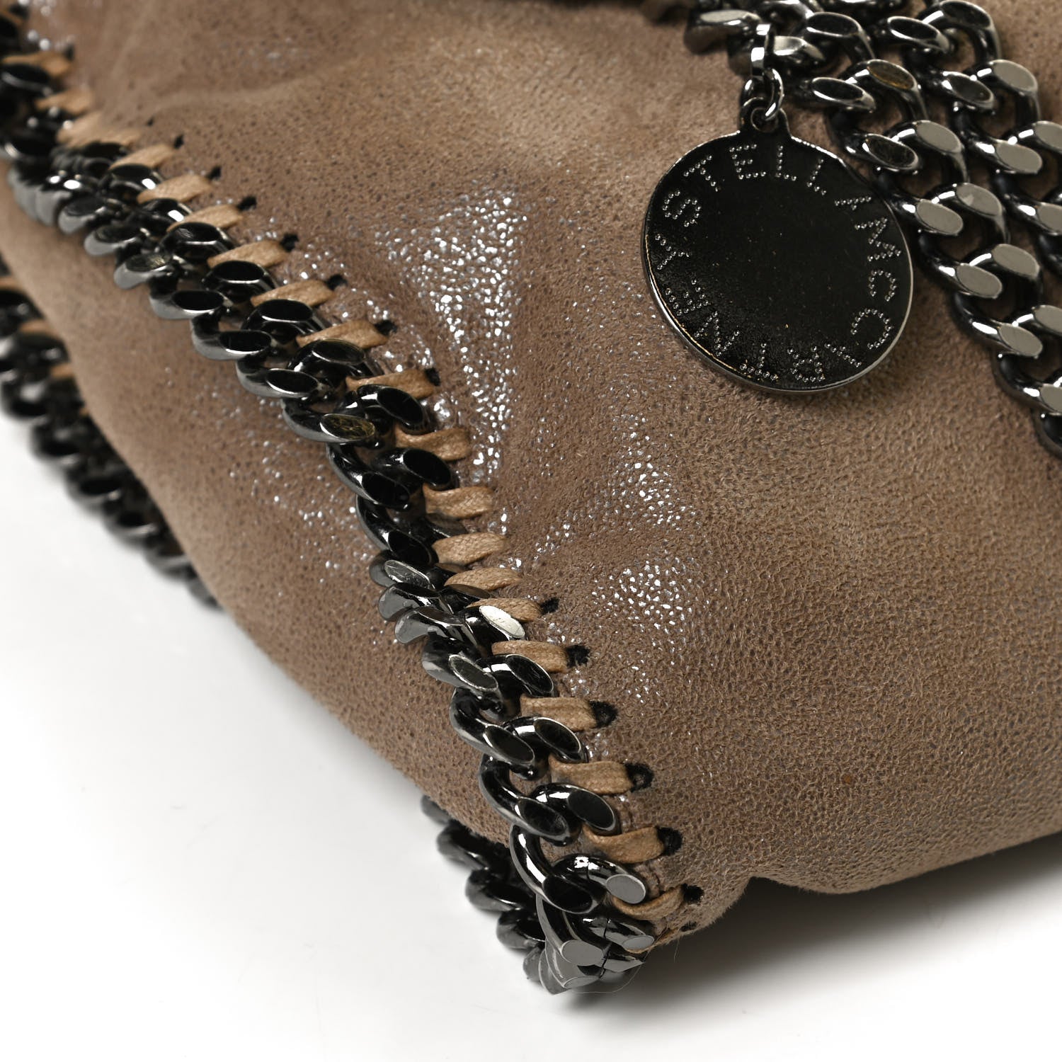 Stella McCartney Shaggy Deer Falabella Fold Over Tote Brown 13 of 13