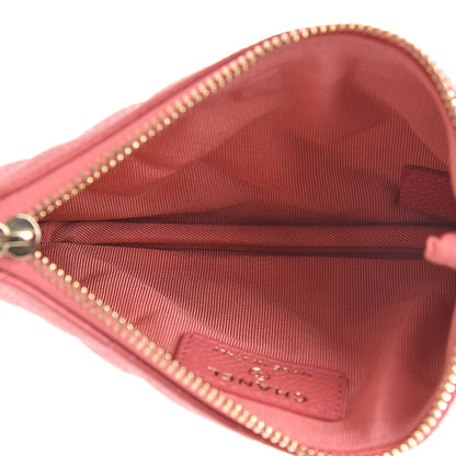 Chanel Caviar Quilted Small Cosmetic Case Pink 5 of 8