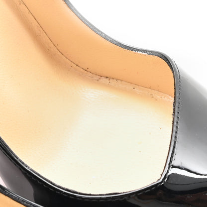 Christian Louboutin Patent Corneille 100 Pumps 37.5 Black 9 of 11