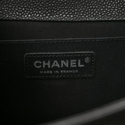 Chanel Iridescent Caviar Quilted Medium Boy Flap Black 6 of 11