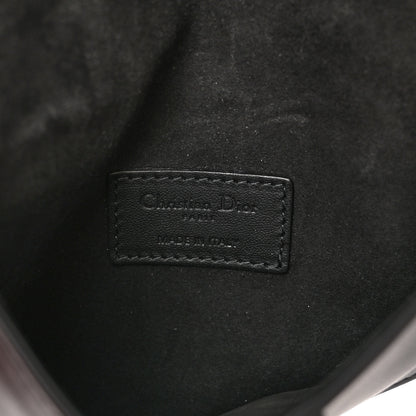 Christian Dior Ultra Matte Calfskin Saddle Belt Bag Black 6 of 10