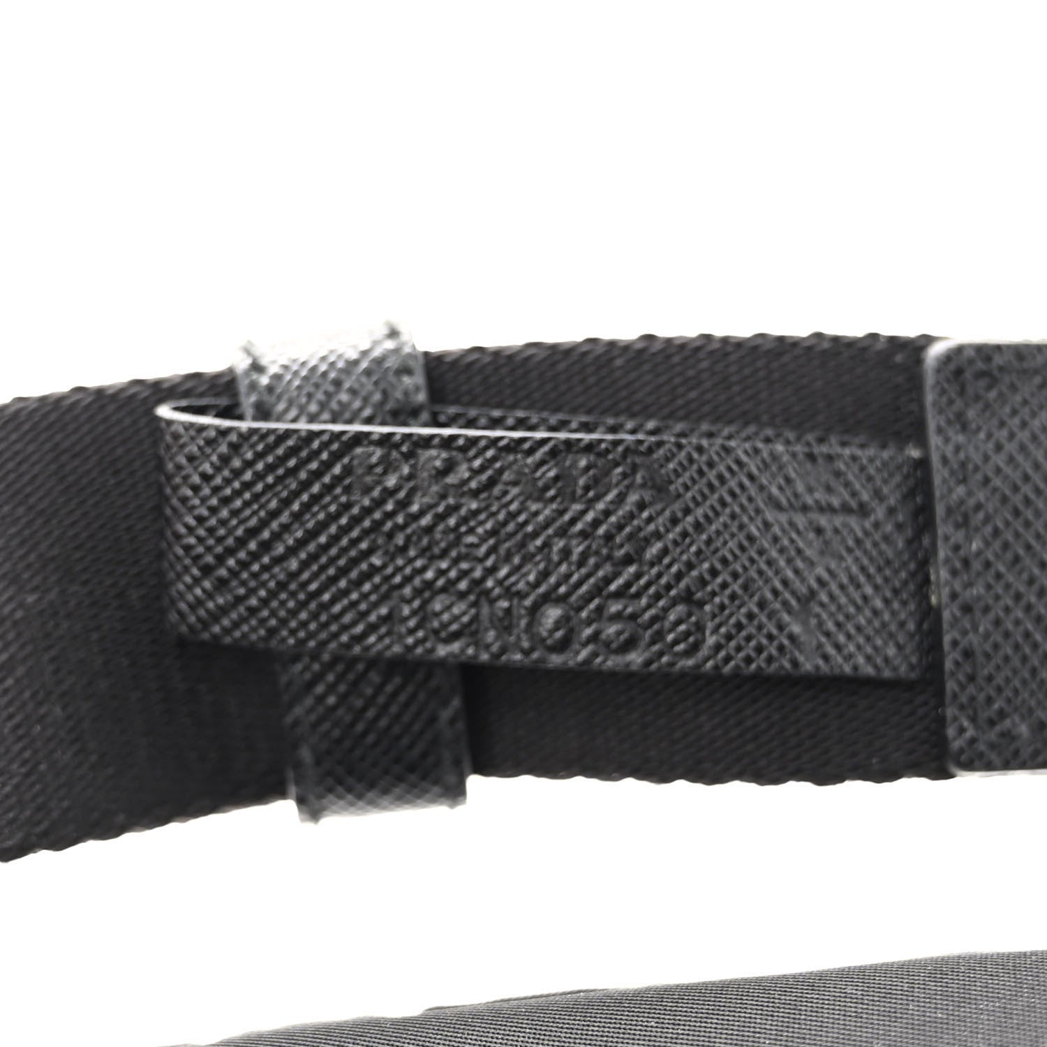 Prada Nylon Saffiano Belt Bag Black 7 of 10