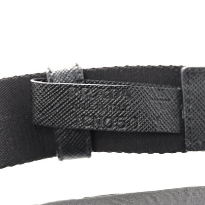 Prada Nylon Saffiano Belt Bag Black 7 of 10