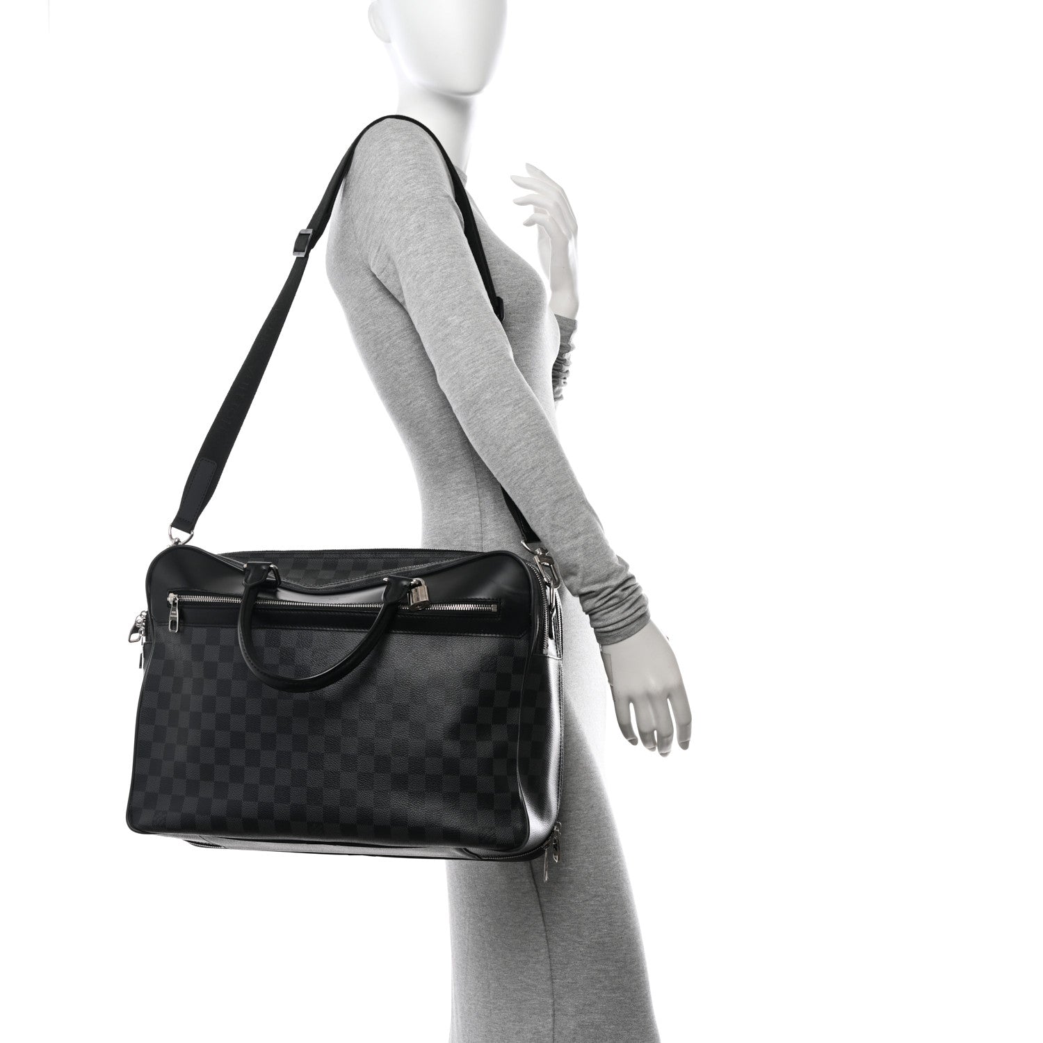 Louis Vuitton Damier Graphite Overnight 2 of 13