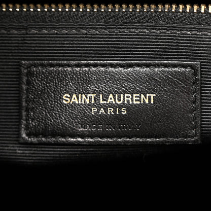 Saint Laurent Grained Calfskin Small Sac De Jour Taupe 6 of 22