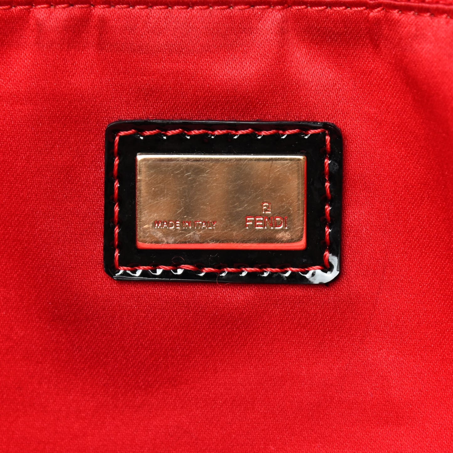 Zucca Quilted Medium Roll Tote Tobacco Red