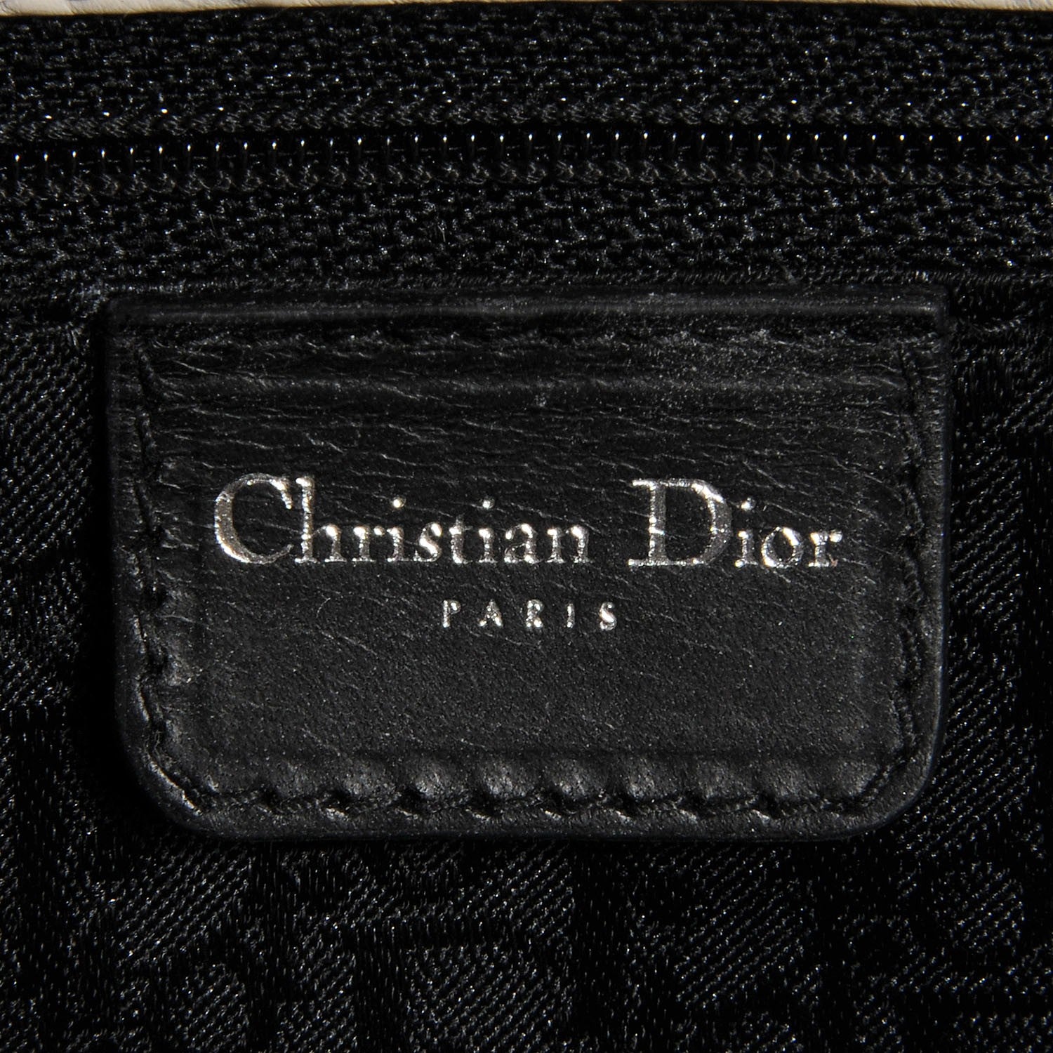 Christian Dior Calfskin Cannage Stitched East West Lady Dior White 6 of 9