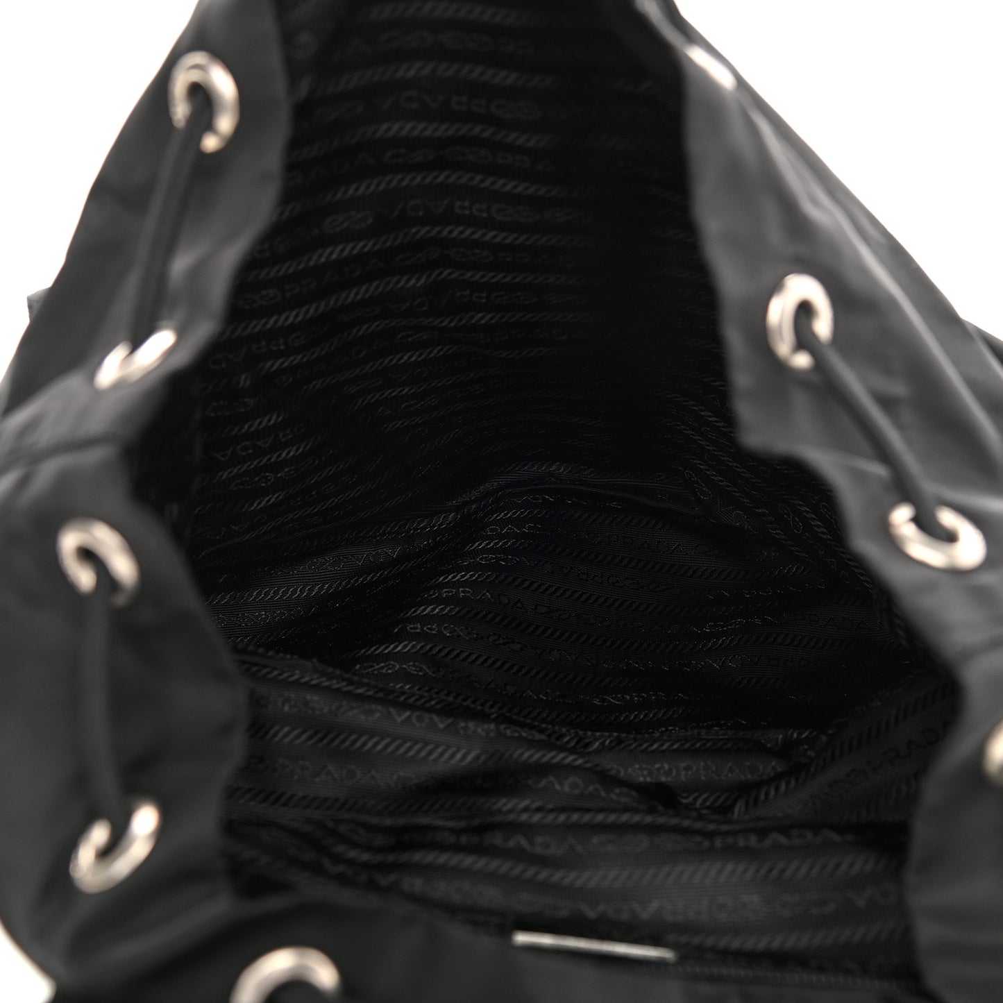 Nylon Vela Medium Backpack Black