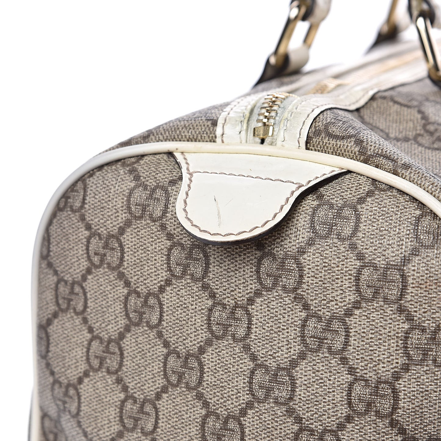 GG Plus Monogram Medium Joy Boston Off White