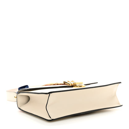 Gucci Calfskin Small Sylvie Shoulder Bag White 4 of 12