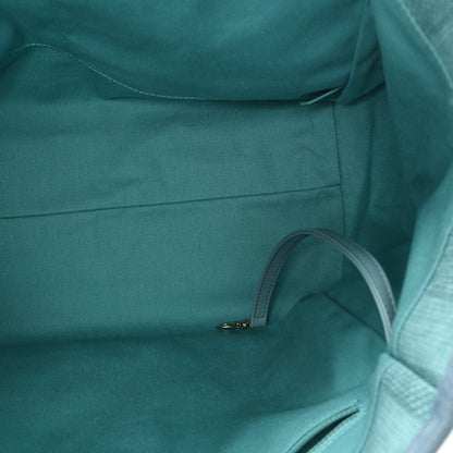 Chanel Mixed Fibers Striped Medium Deauville Tote Blue 4 of 11