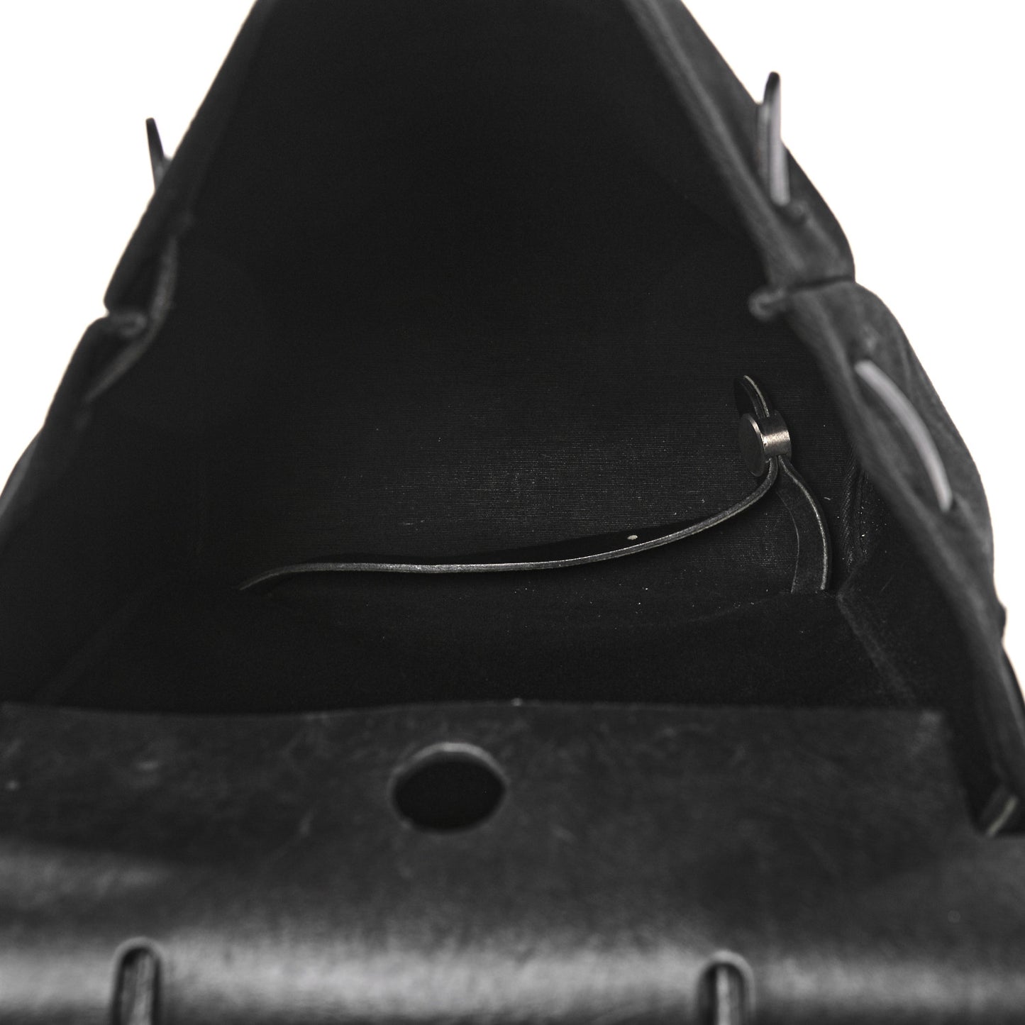 Toile Vache Calfskin Herbag 39 MM Backpack Black