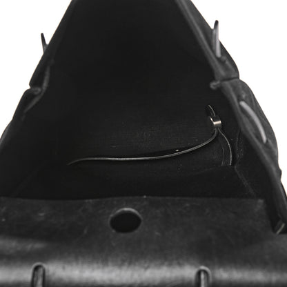 Hermes Toile Vache Calfskin Herbag 39 MM Backpack Black 5 of 13
