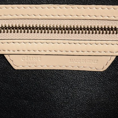 Celine Satin Calfskin Mini Luggage Sand 6 of 16