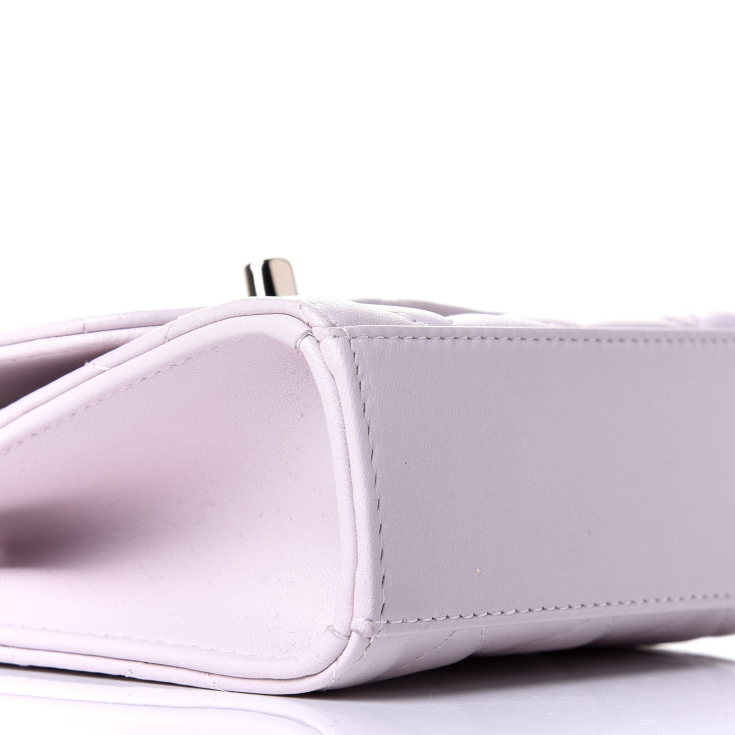 Lambskin Quilted Mini Trendy CC Clutch With Chain Lilas Lilac