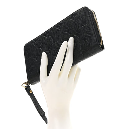 Louis Vuitton Empreinte Zippy Wallet Black 2 of 9