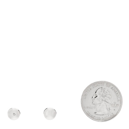 Tiffany Sterling Silver 8mm HardWear Ball Earrings 2 of 4