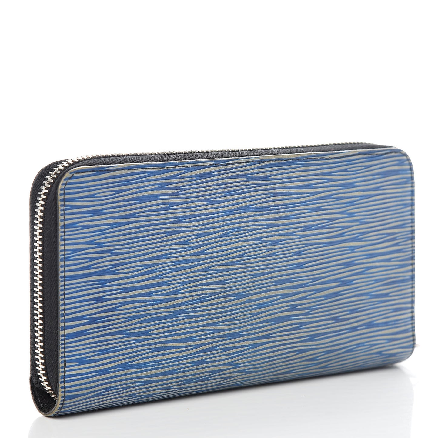 Epi Zippy Wallet Denim Light
