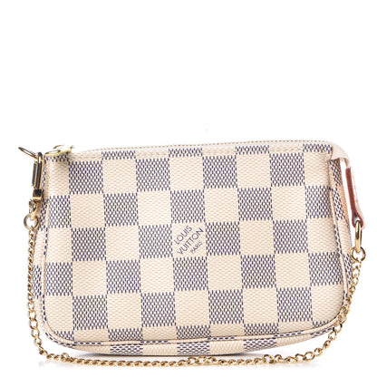 Louis Vuitton Damier Azur Mini Pochette Accessories 1 of 7
