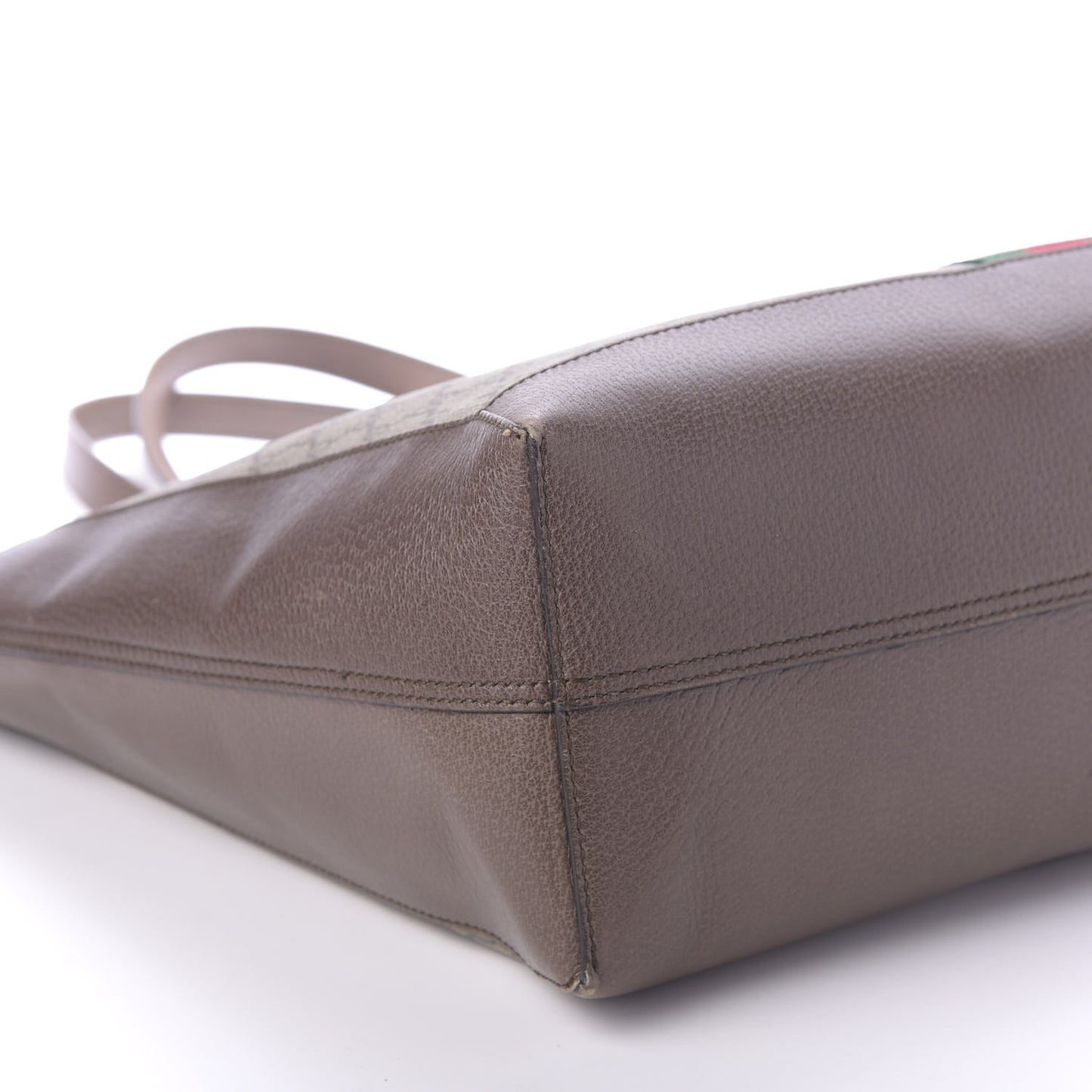 GG Supreme Monogram Web Large Ophidia Tote Brown