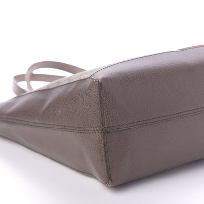Gucci GG Supreme Monogram Web Large Ophidia Tote Brown 10 of 12