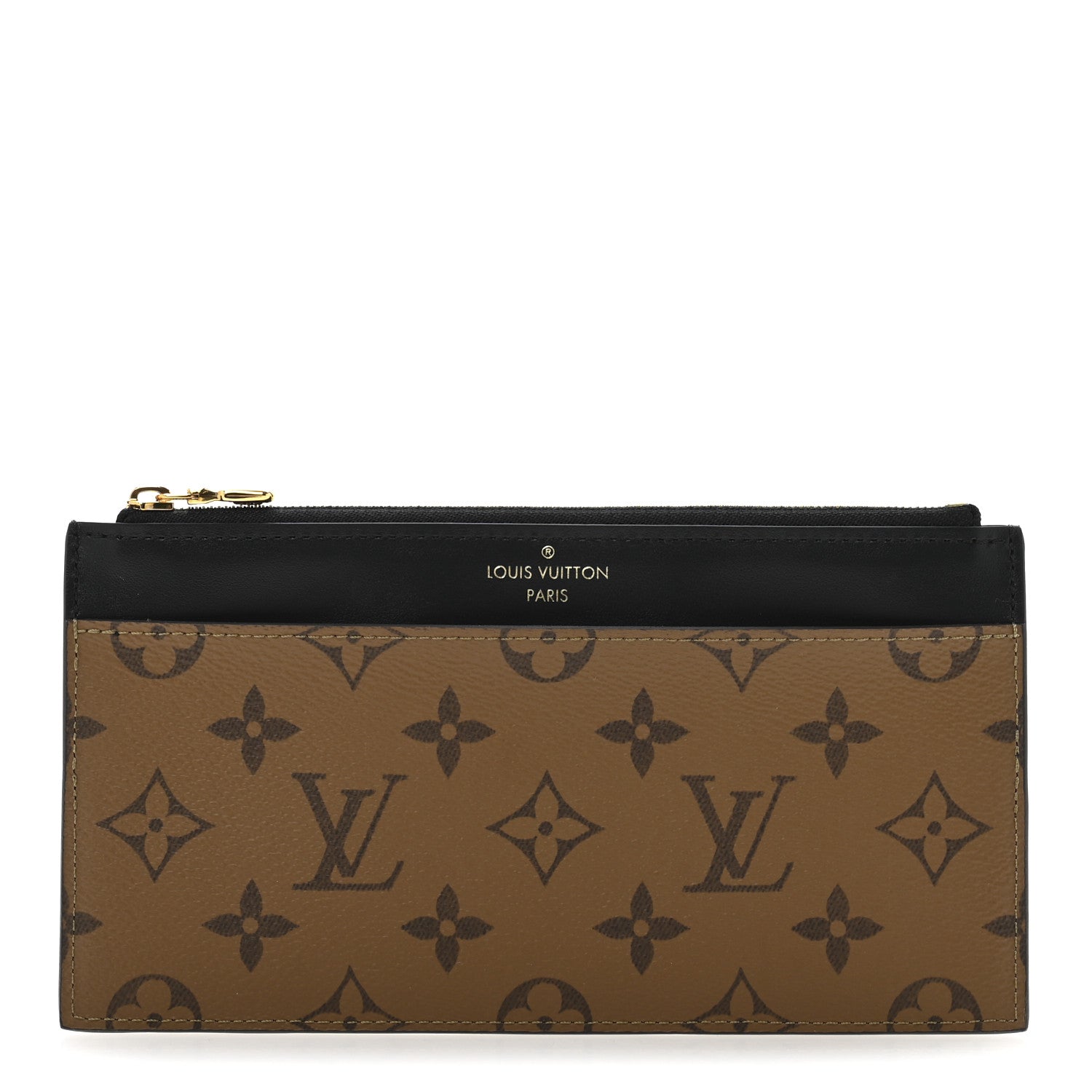Louis Vuitton Reverse Monogram Slim Purse 1 of 9