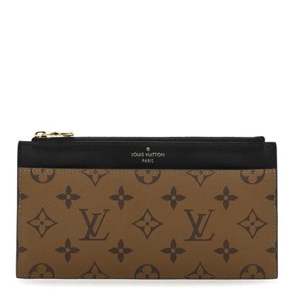 Louis Vuitton Reverse Monogram Slim Purse 1 of 9
