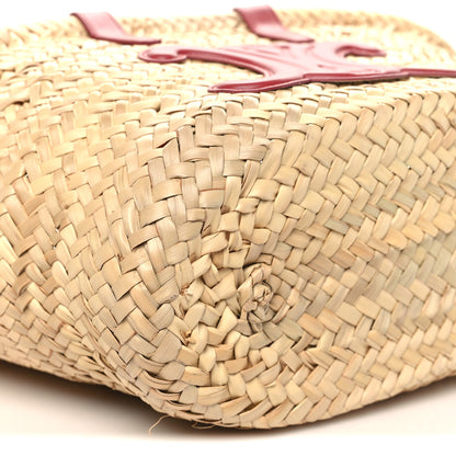 Celine Raffia Calfskin Triomphe Teen Panier Lipstick 8 of 9