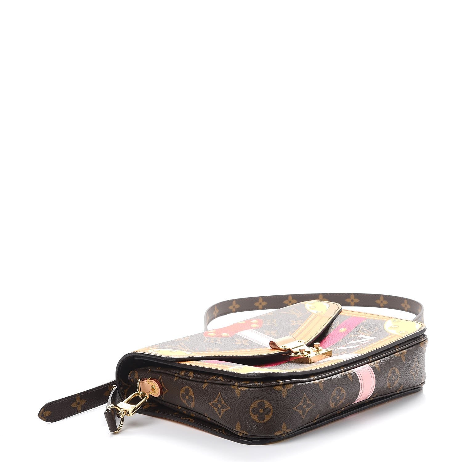 Louis Vuitton Monogram Summer Trunks Pochette Metis 4 of 8