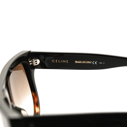 Celine Shadow Sunglasses CL 41026/S Black Havana 6 of 7