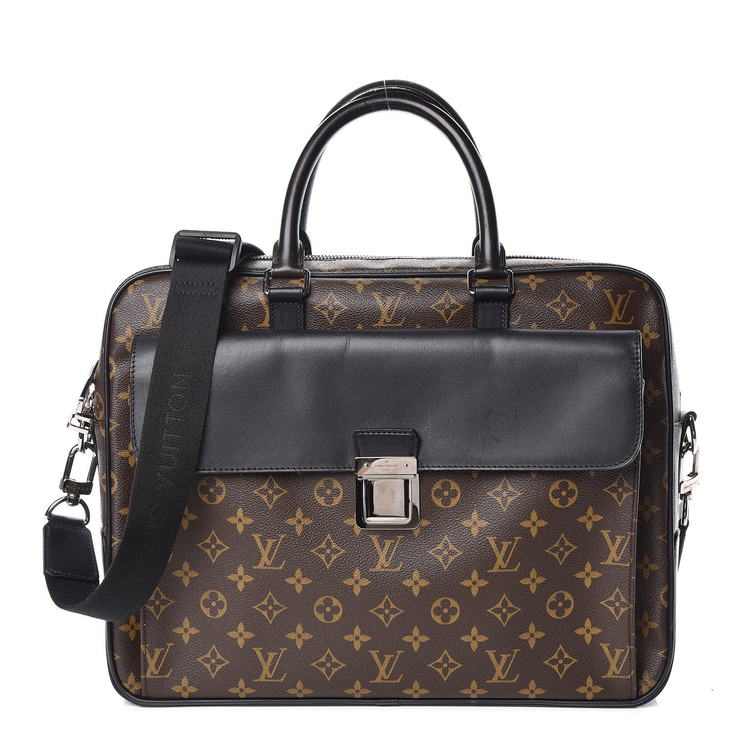 Louis Vuitton Monogram Macassar Soft Briefcase 1 of 22
