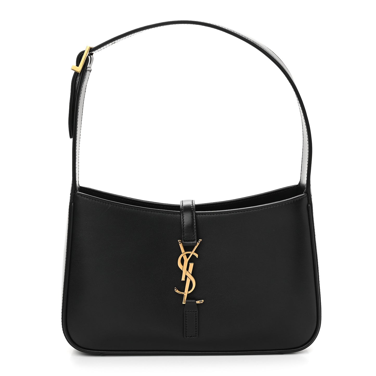 Smooth Calfskin Le 5 A 7 Hobo Black