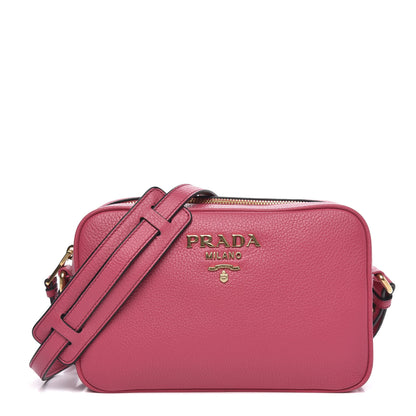 Prada Vitello Phenix Camera Bag Peonia 1 of 9