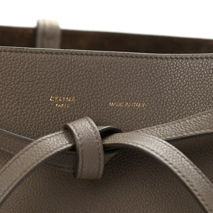 Celine Soft Grained Calfskin Medium Belt Cabas Phantom Taupe 7 of 18