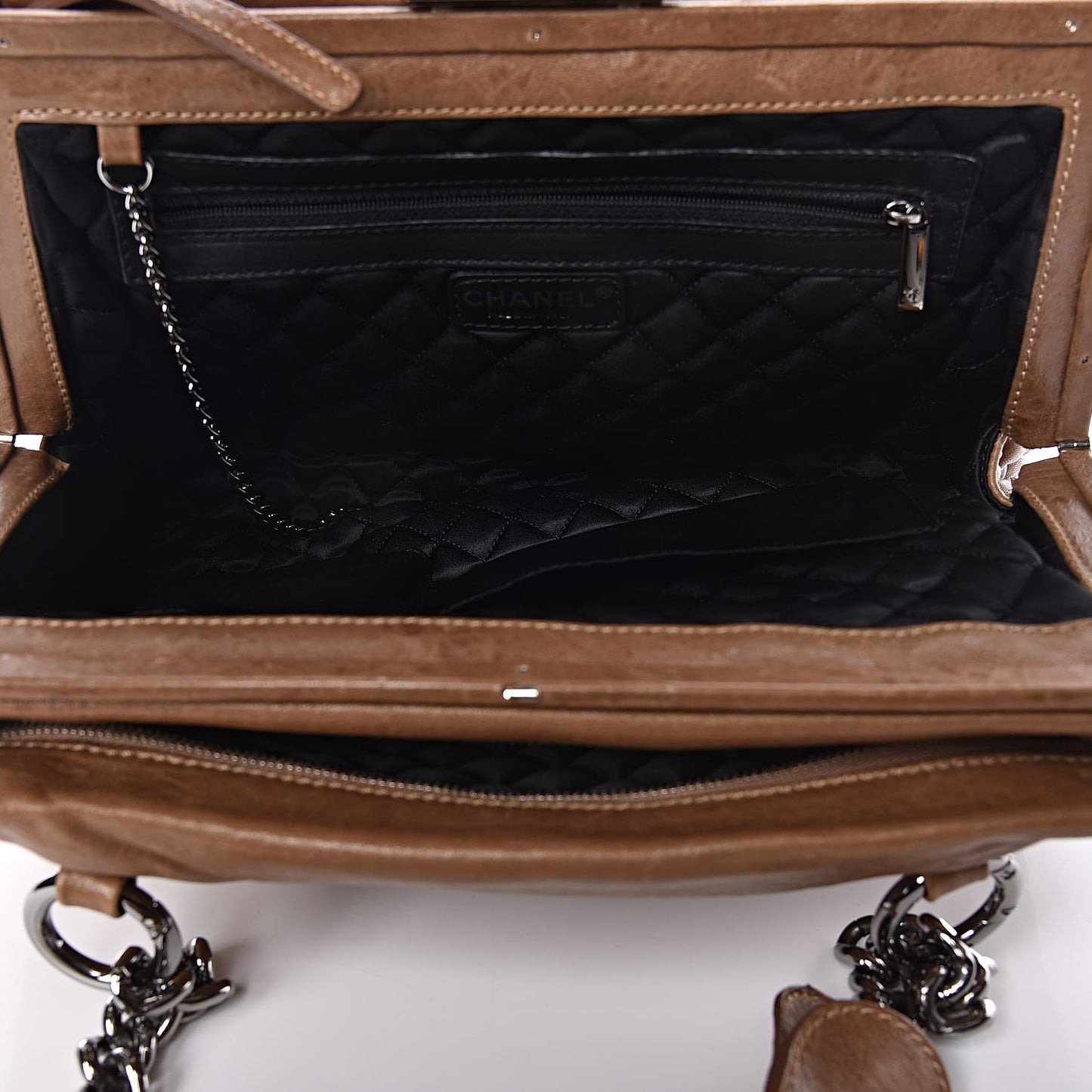 Calfskin Small Perfect Day Tote Brown