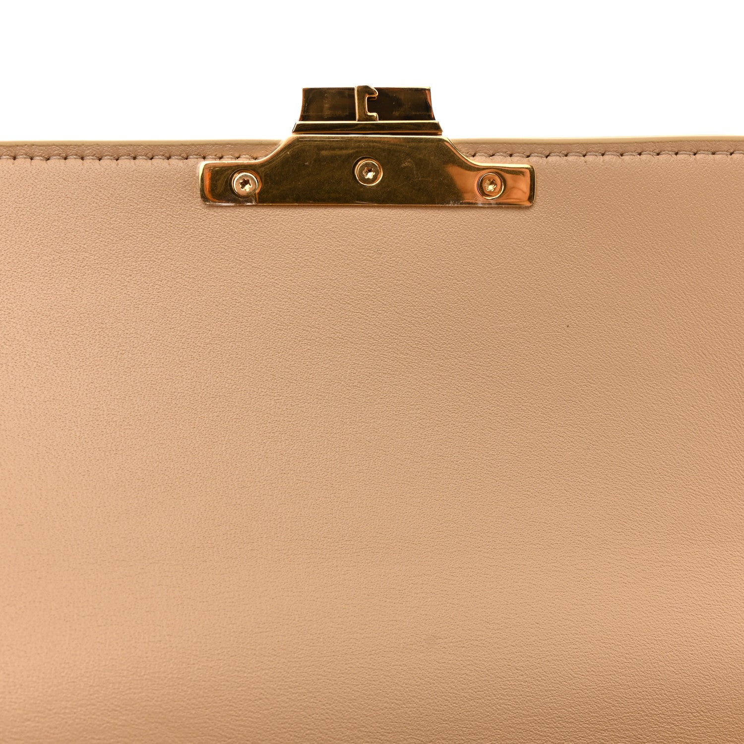 Celine Shiny Calfskin Teen Triomphe Nude 11 of 12