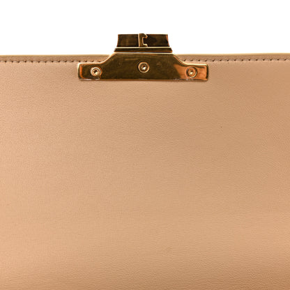 Celine Shiny Calfskin Teen Triomphe Nude 11 of 12