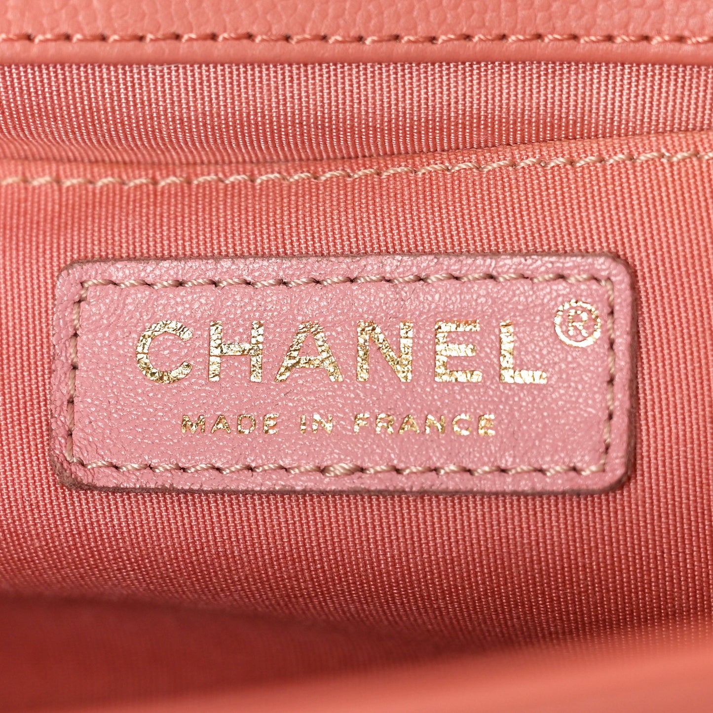 Caviar Quilted Medium Boy Flap Pink
