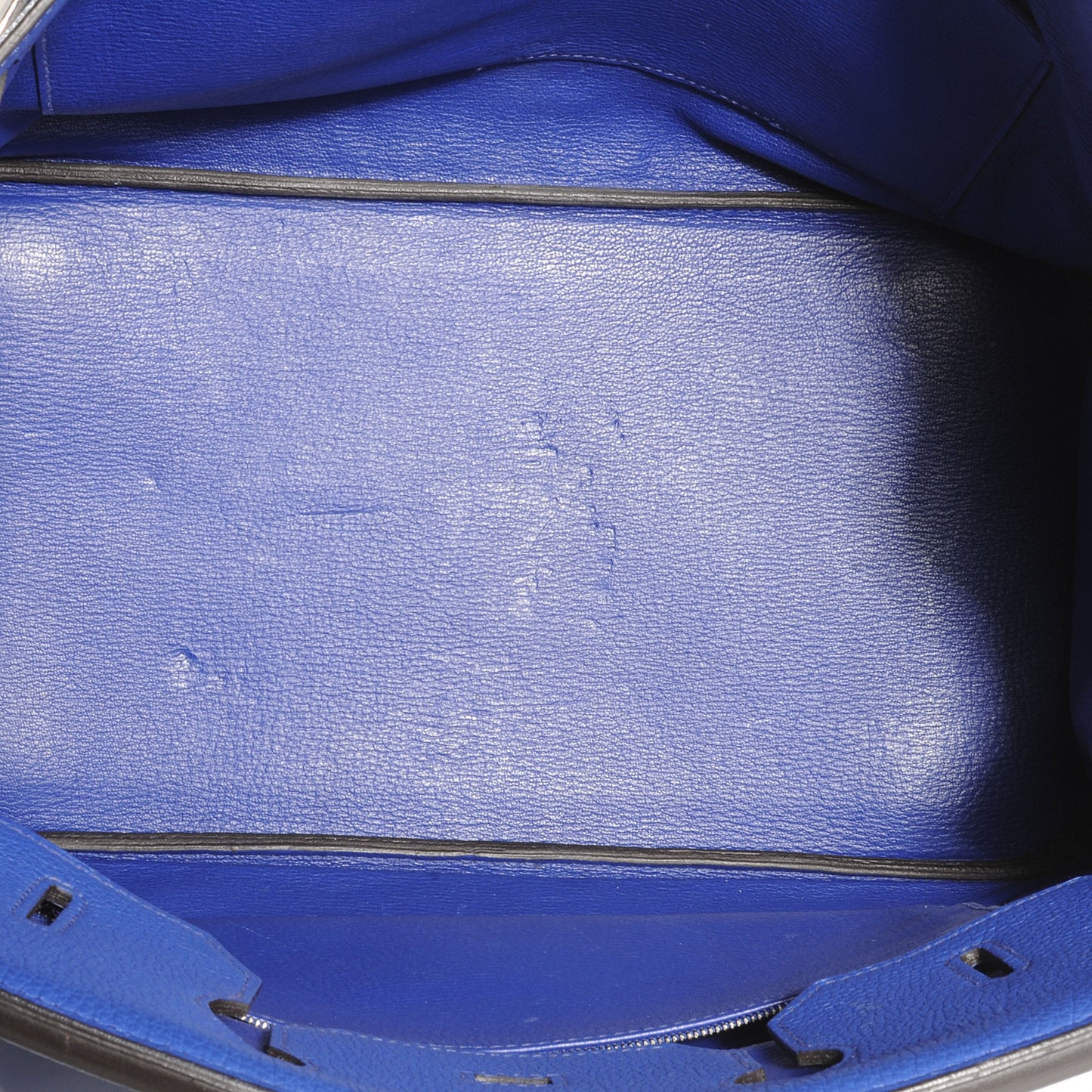 Togo Birkin 35 Bleu Electrique