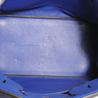 Hermes Togo Birkin 35 Bleu Electrique 6 of 9