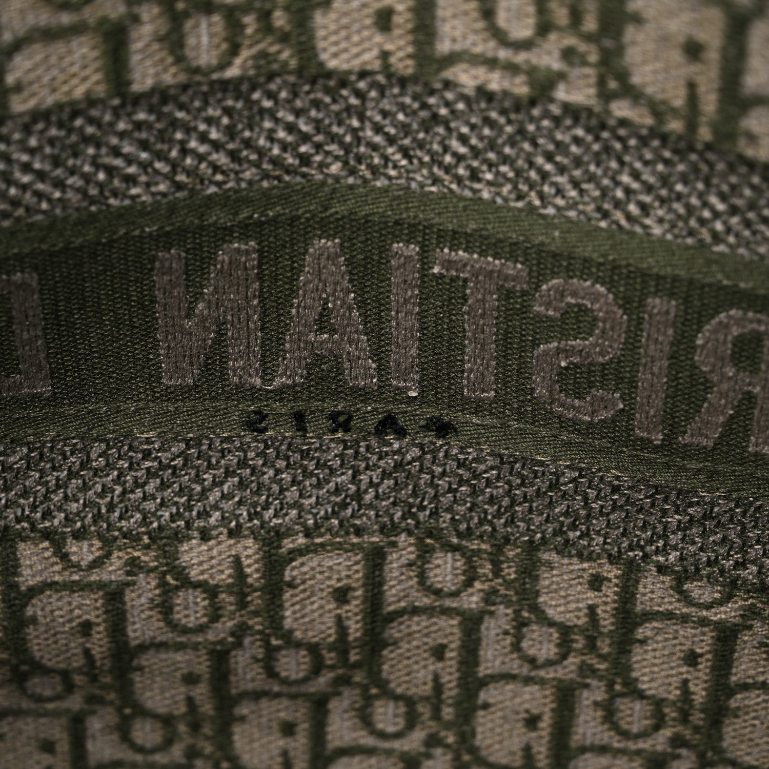 Christian Dior Oblique Large Book Tote Vert Multicolor 14 of 25