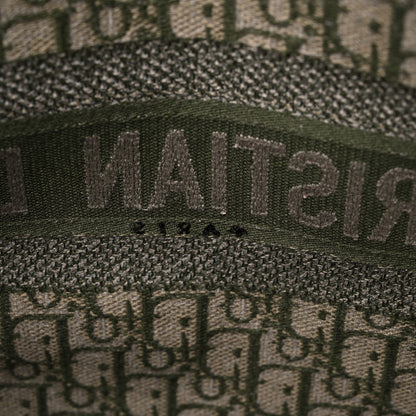 Christian Dior Oblique Large Book Tote Vert Multicolor 14 of 25