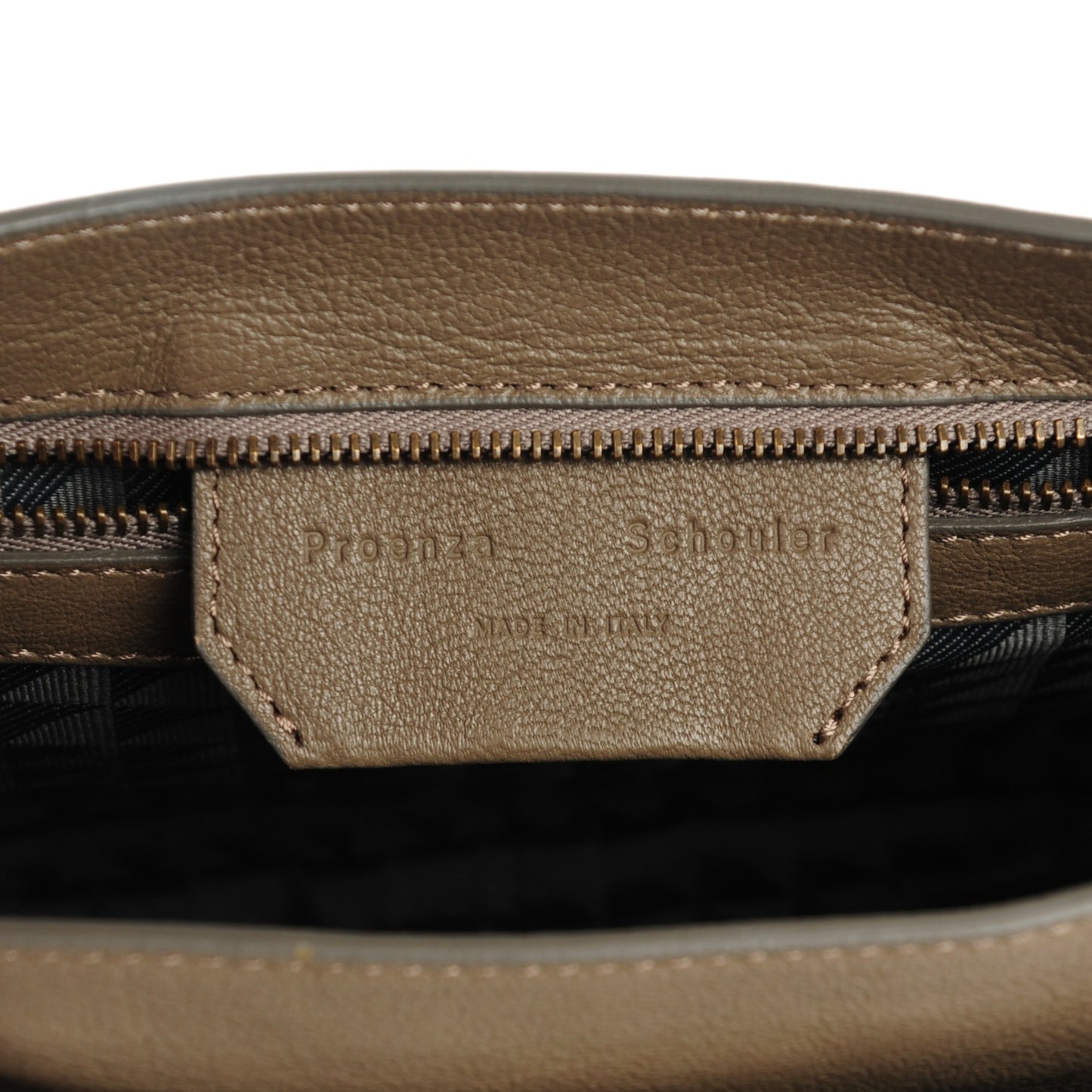 Lambskin PS1 Pouch Messenger Smoke
