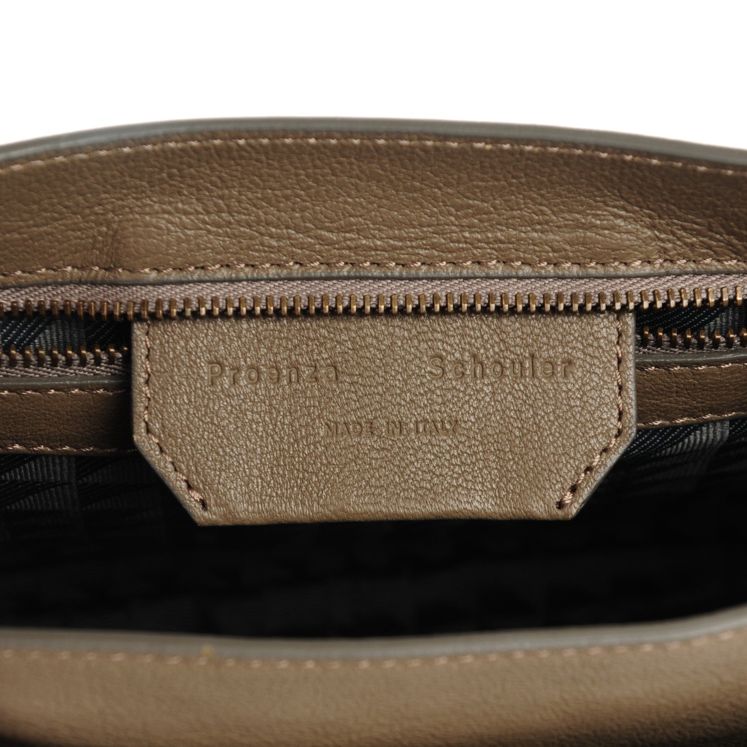 Proenza Schouler Lambskin PS1 Pouch Messenger Smoke 5 of 7